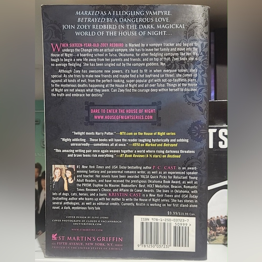 House of Night: The Beginning: Marked and Betrayed by P.C Cast + Kristin Cast - Picture 2 of 4